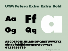 UTM Futura Extra