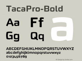 TacaPro-Bold