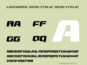 Livewired Semi-Italic