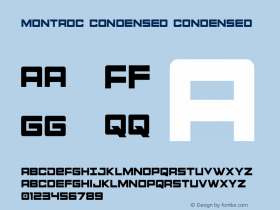 Montroc Condensed