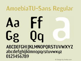 AmoebiaTU-Sans