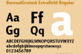 BarnaulGrotesk ExtraBold