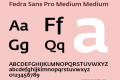 Fedra Sans Pro Medium