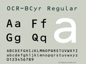 OCR-BCyr