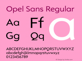 Opel Sans