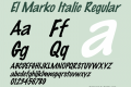 El Marko Italic