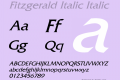 Fitzgerald Italic