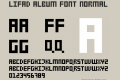 lifad album font