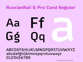 RussianRail G Pro Cond