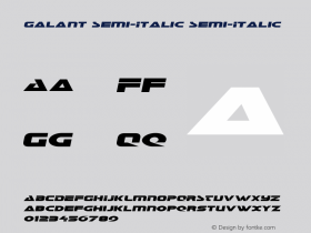 Galant Semi-Italic