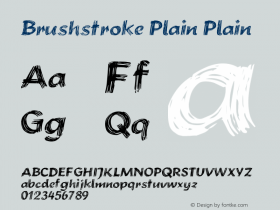 Brushstroke Plain