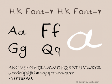 HK Font-2