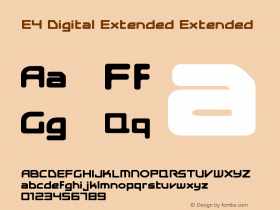 E4 Digital Extended