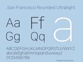 .San Francisco Rounded