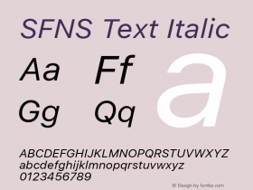 SFNS Text