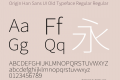 Origin Han Sans UI Old Typeface Regular