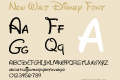 New Walt Disney Font