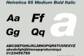 Helvetica 65 Medium