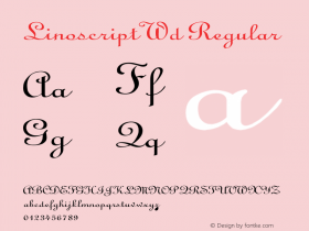 Linoscript Wd