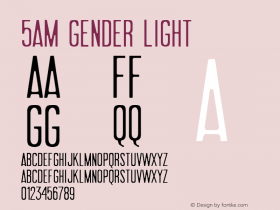 5AM Gender