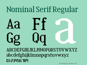 Nominal Serif