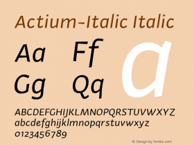 Actium-Italic