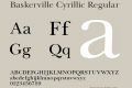 Baskerville Cyrillic