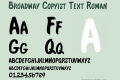 Broadway Copyist Text