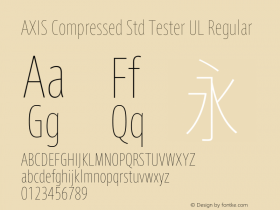 AXIS Compressed Std Tester UL