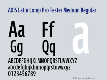 AXIS Latin Comp Pro Tester Medium