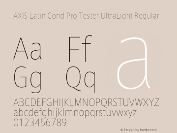 AXIS Latin Cond Pro Tester UltraLight