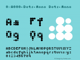 0xA000-Dots-Mono