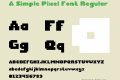A Simple Pixel Font