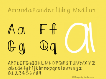 AmandaHandwriting