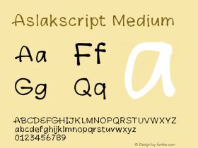 Aslakscript