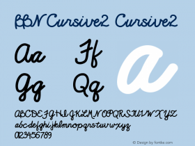 BBNCursive2