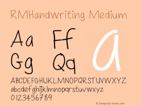 RMHandwriting