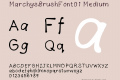 MarchysBrushFont01