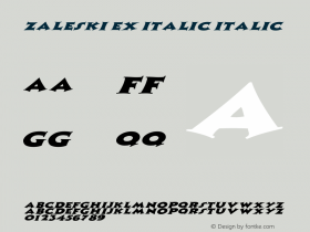 Zaleski Ex italic