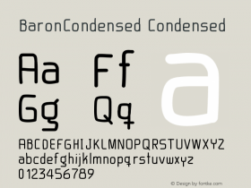 BaronCondensed