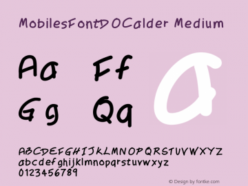 MobilesFontDOCalder