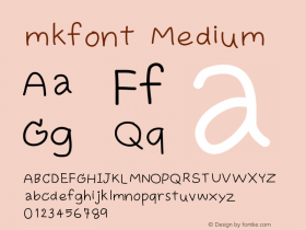 Mkfont