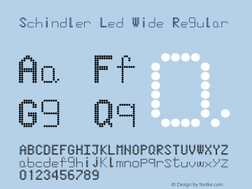 Schindler Led Wide