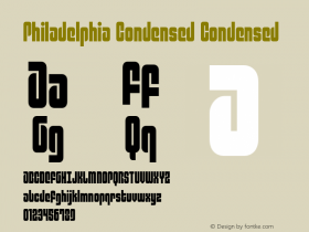 Philadelphia Condensed