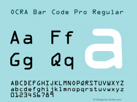 OCRA Bar Code Pro