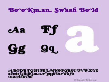 Bookman JF Swash Italic-Font Family Search-Fontke.com