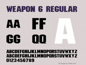 Weapon 6