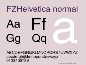 FZHelvetica