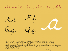 Isa-Italic