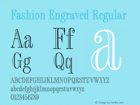 Fashion Engraved